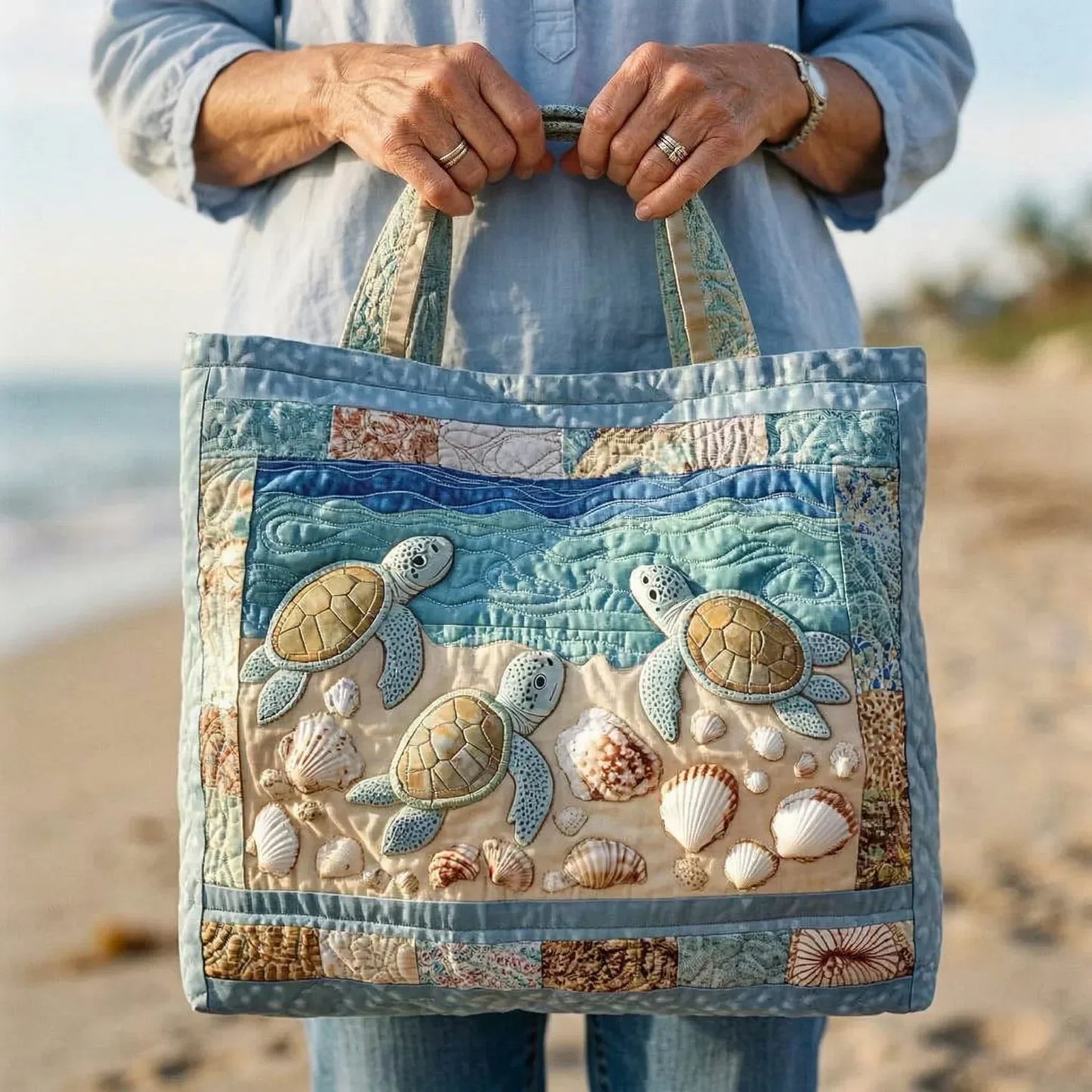 Torba Artisanal Matelassé - Wzór Kame