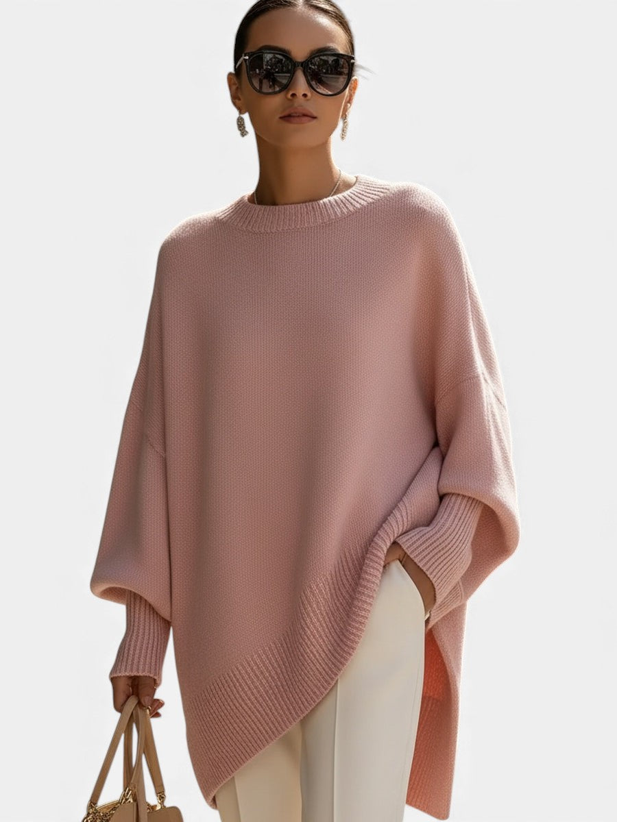 Małgorzata - Luksusowy ponczo oversize