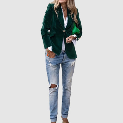 Natálie - Elegancka aksamitna kurtka