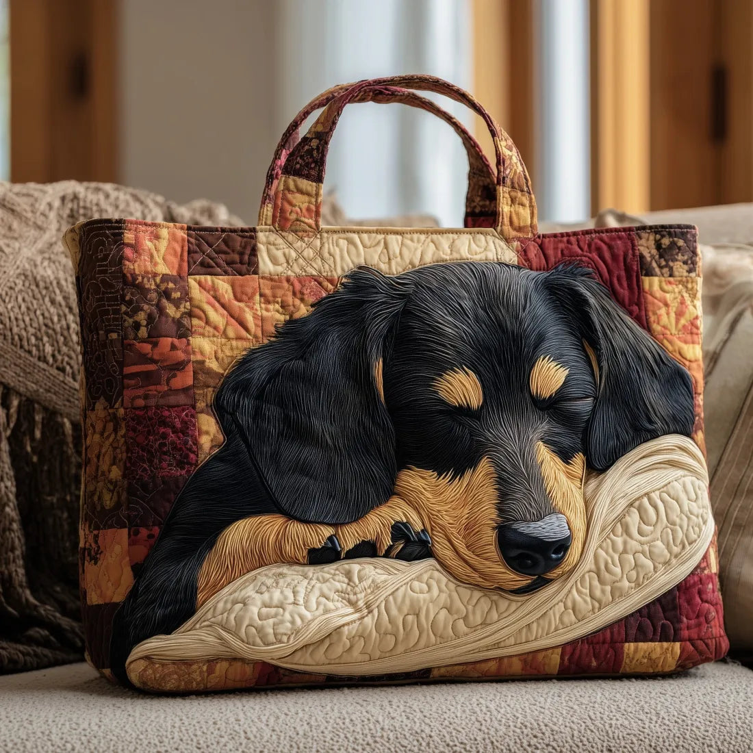 Torba Artisanal - Wzór Dackel