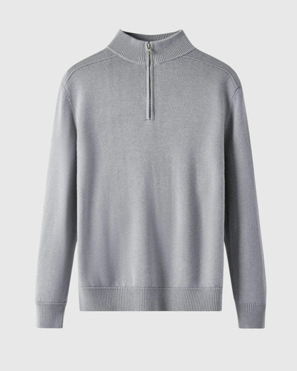 Libuše - Sweter z zamkiem z wełny merino Capri