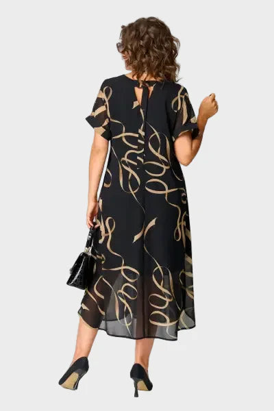 Lena - Elegancka Sukienka Wiosenno-Letnia