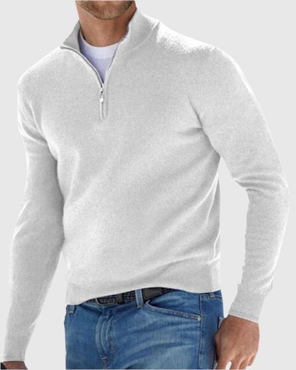 Libuše - Elegancki sweter z zamkiem