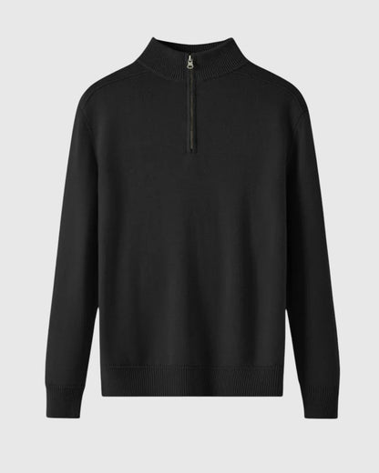 Libuše - Sweter z zamkiem z wełny merino Capri