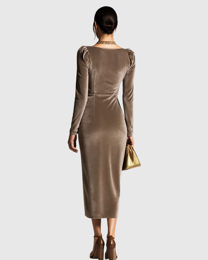 Michalina - Elegancka Midi Sukienka