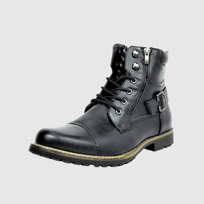 Libuše - Skórzane buty z sznurowaniem
