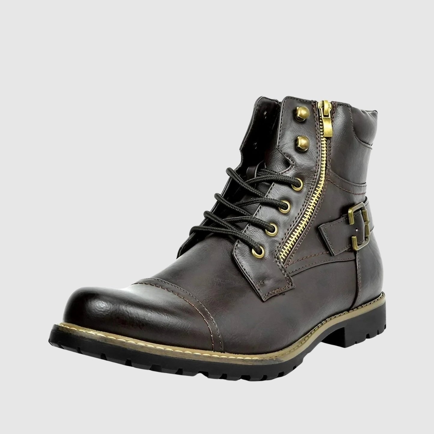 Libuše - Skórzane buty z sznurowaniem