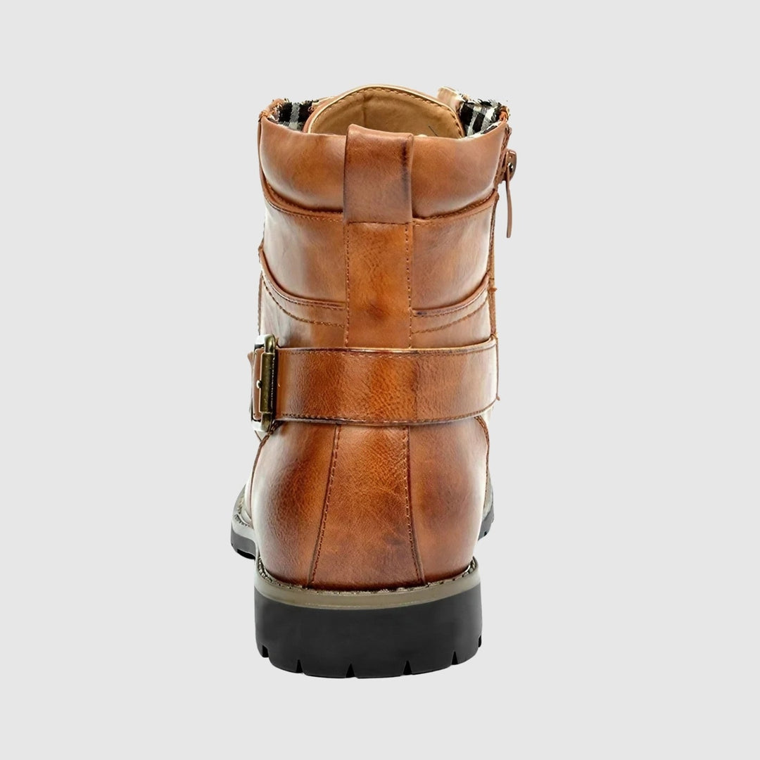 Libuše - Skórzane buty z sznurowaniem