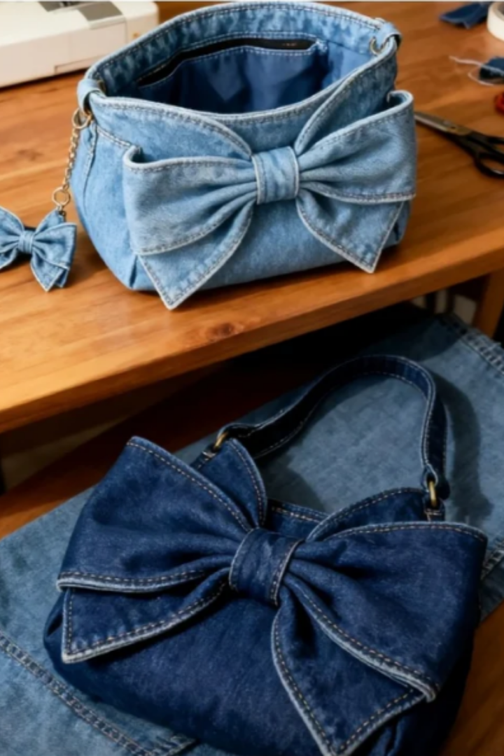 Anika | Torba Retro z Kokardą