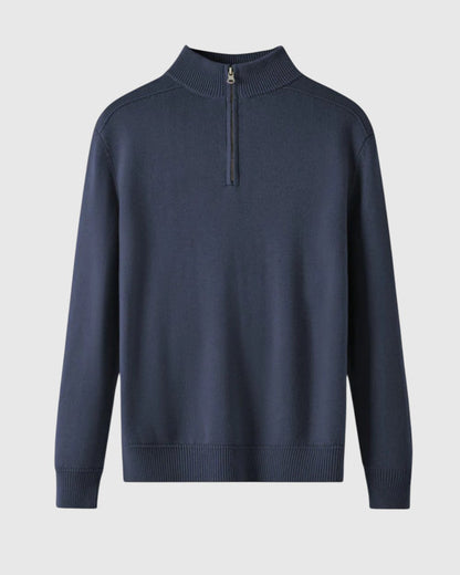 Libuše - Sweter z zamkiem z wełny merino Capri