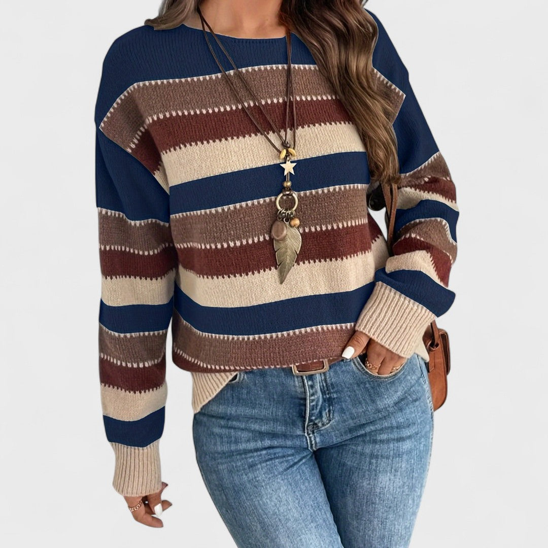 Zofia – Casualny Sweter Vintage dla Kobiet