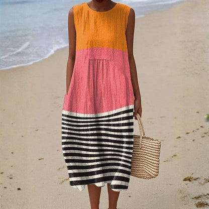 Wania - Sukienka Color Block