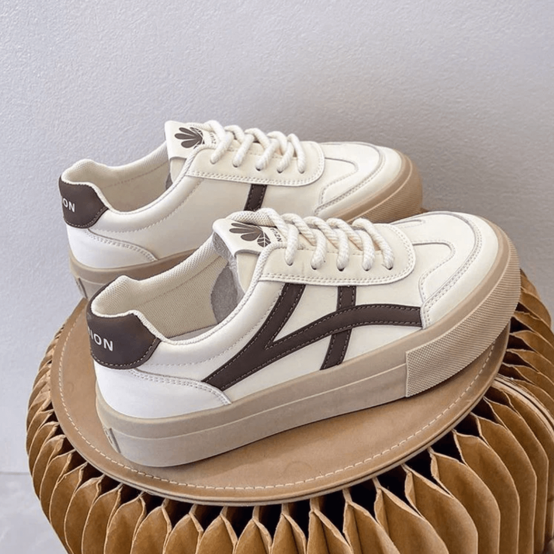 Livia - Kobiece Sneakersy na Platformie