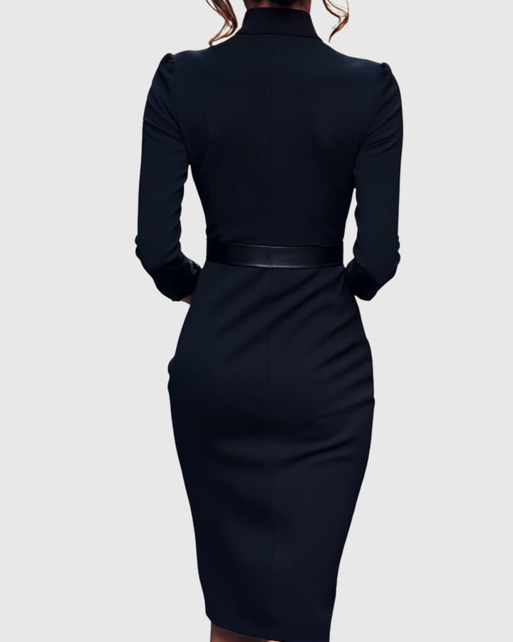 Claribel - Elegancka Sukienka Midi