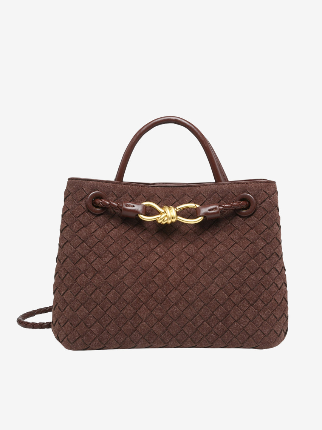 Malia | Kompaktowa Torba Woven z Regulowanym Paskiem