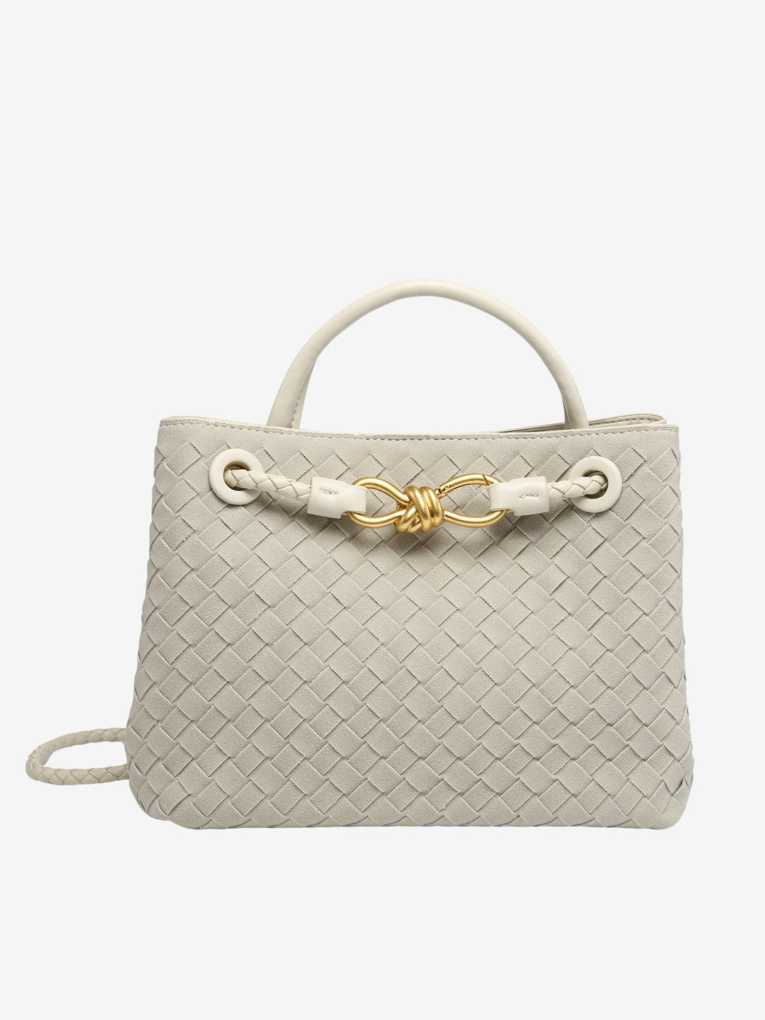 Malia | Kompaktowa Torba Woven z Regulowanym Paskiem