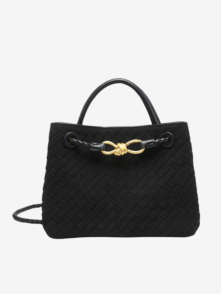 Malia | Kompaktowa Torba Woven z Regulowanym Paskiem