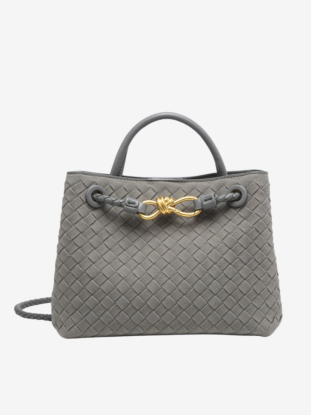 Malia | Kompaktowa Torba Woven z Regulowanym Paskiem