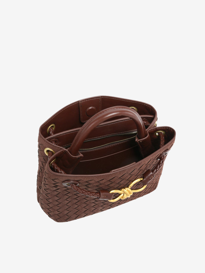 Malia | Kompaktowa Torba Woven z Regulowanym Paskiem