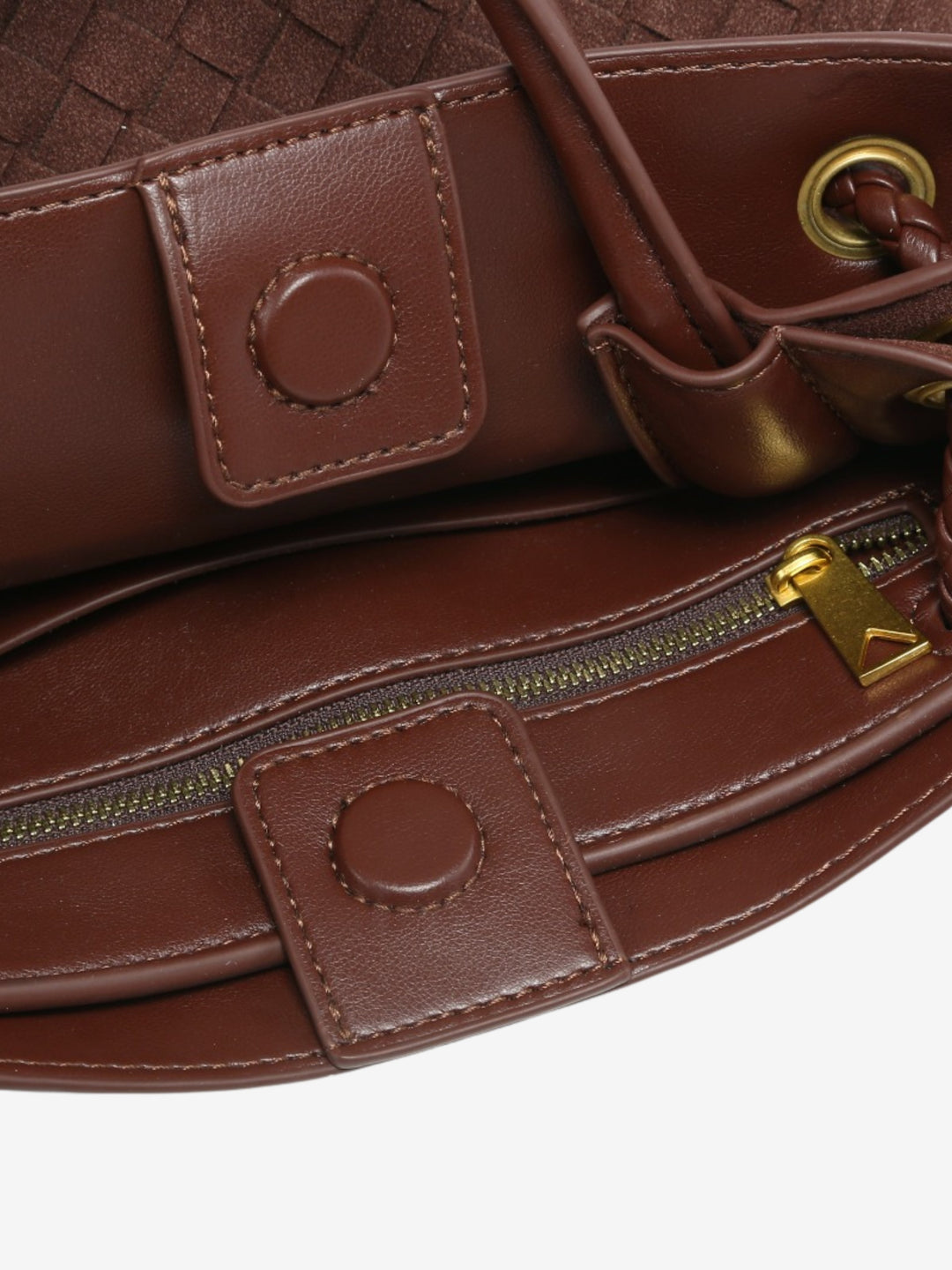 Malia | Kompaktowa Torba Woven z Regulowanym Paskiem