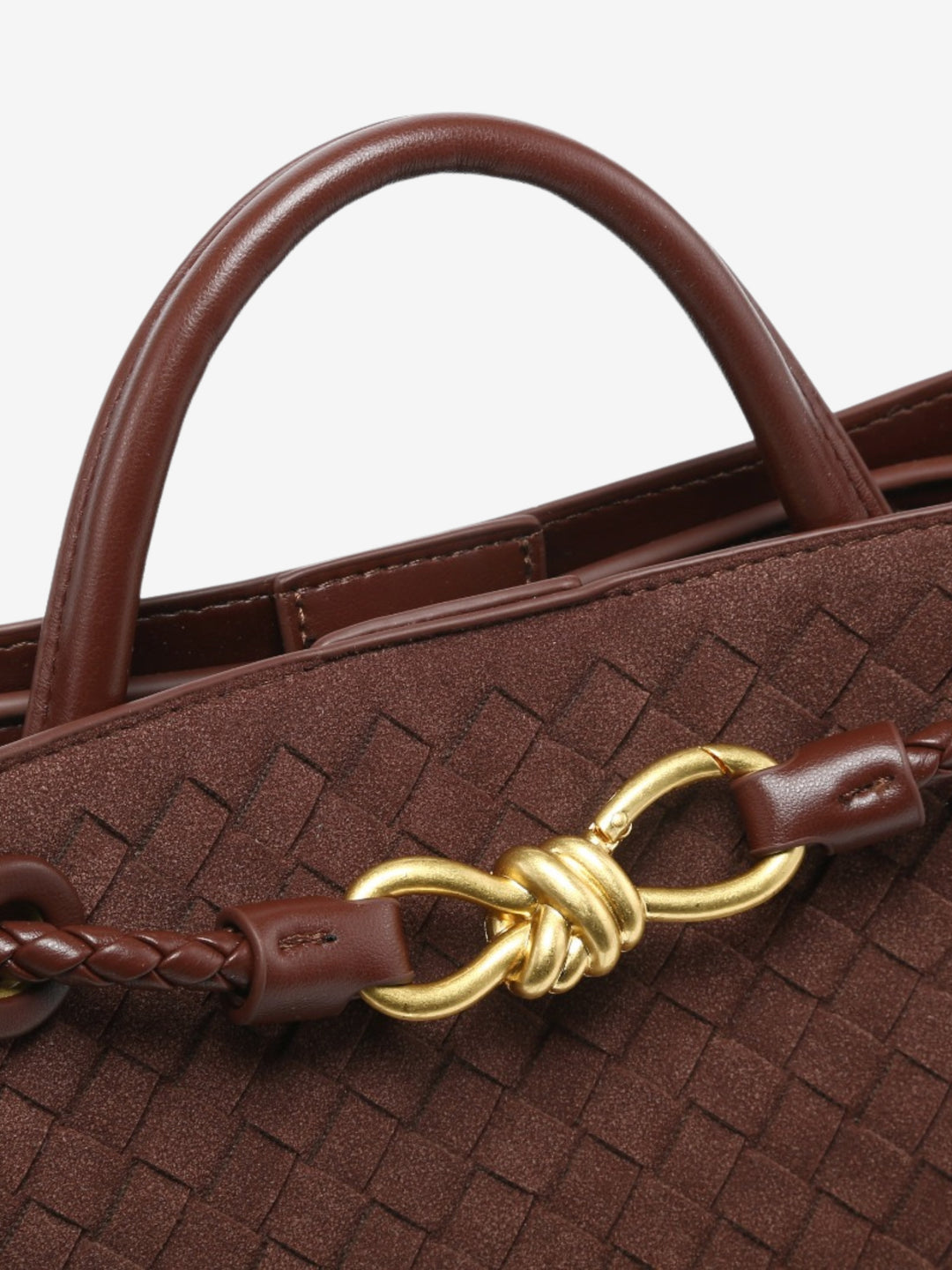 Malia | Kompaktowa Torba Woven z Regulowanym Paskiem