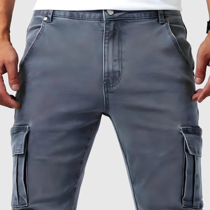 Marino – Spodnie cargo z elastanem
