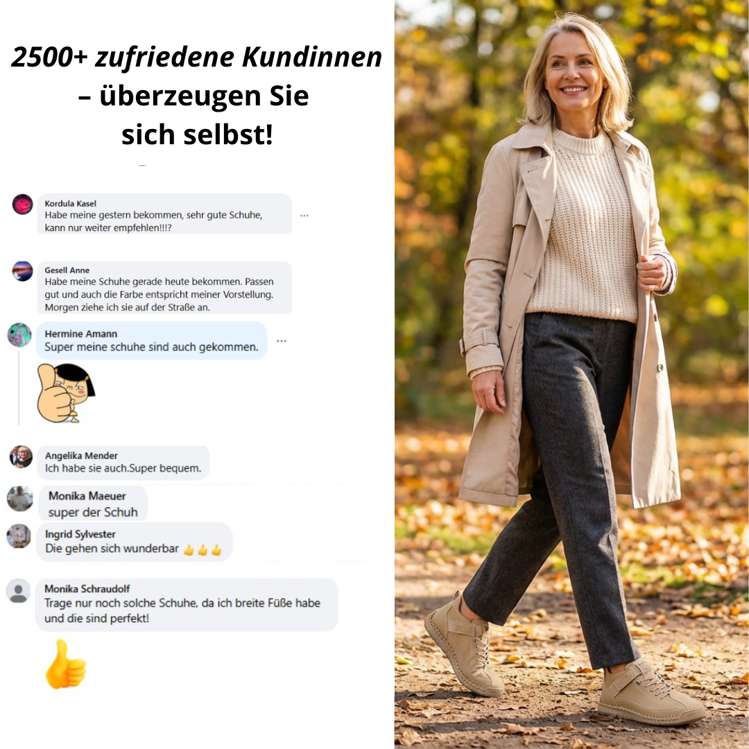 Mia – Wygodne i bezbolesne ortopedyczne sneakersy