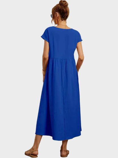 Gabrielle™ — Midi sukienka w eleganckim, ponadczasowym stylu