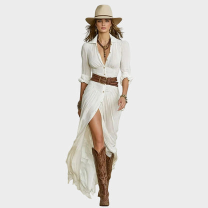 Hayden Ida - Elegancka Sukienka Maxi