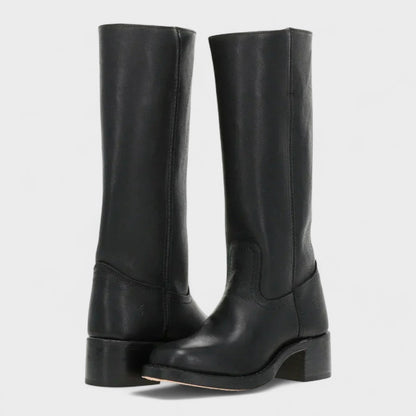 Klára - Klasyczne buty jeździeckie z wysokim cholewką