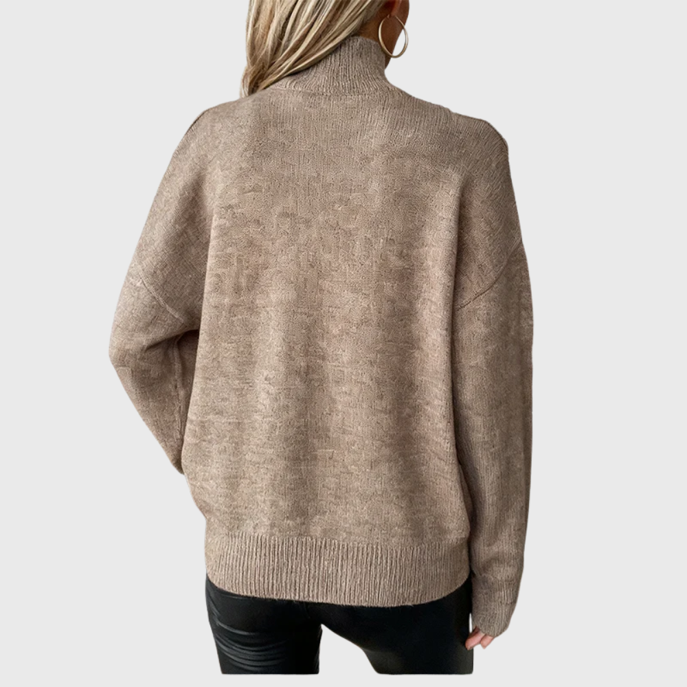 Michalina - Elegancki damski sweter z wełny