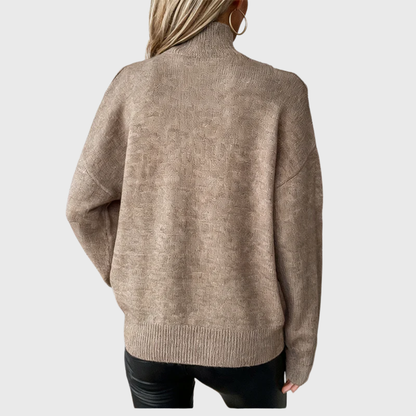 Michalina - Elegancki damski sweter z wełny