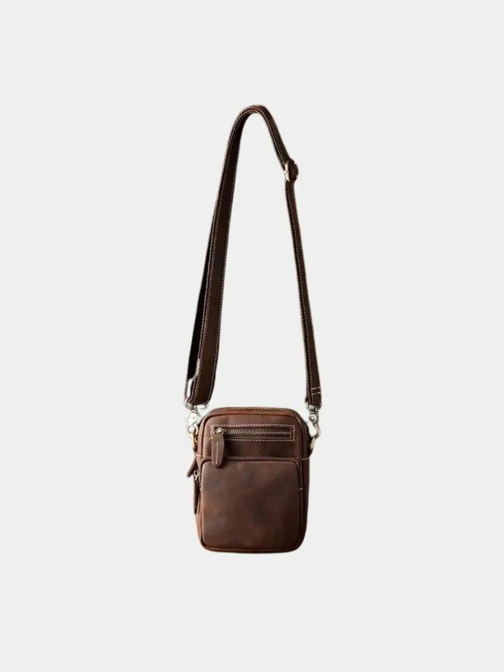 Rene™ - Retro Skórzana Torebka na Ramię
