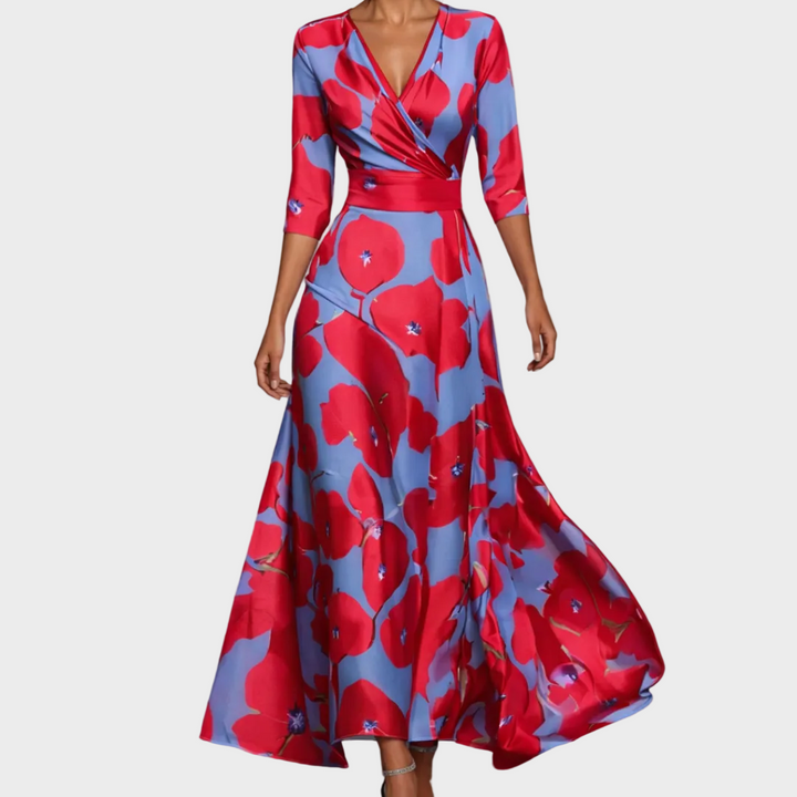 Emily - Elegancka, Zwiewna Sukienka Maxi