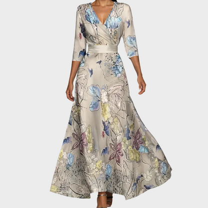 Emily - Elegancka, Zwiewna Sukienka Maxi