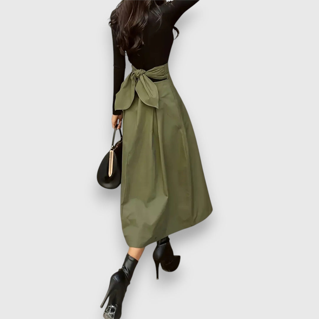 Elina – Elegancka Midi Spódnica
