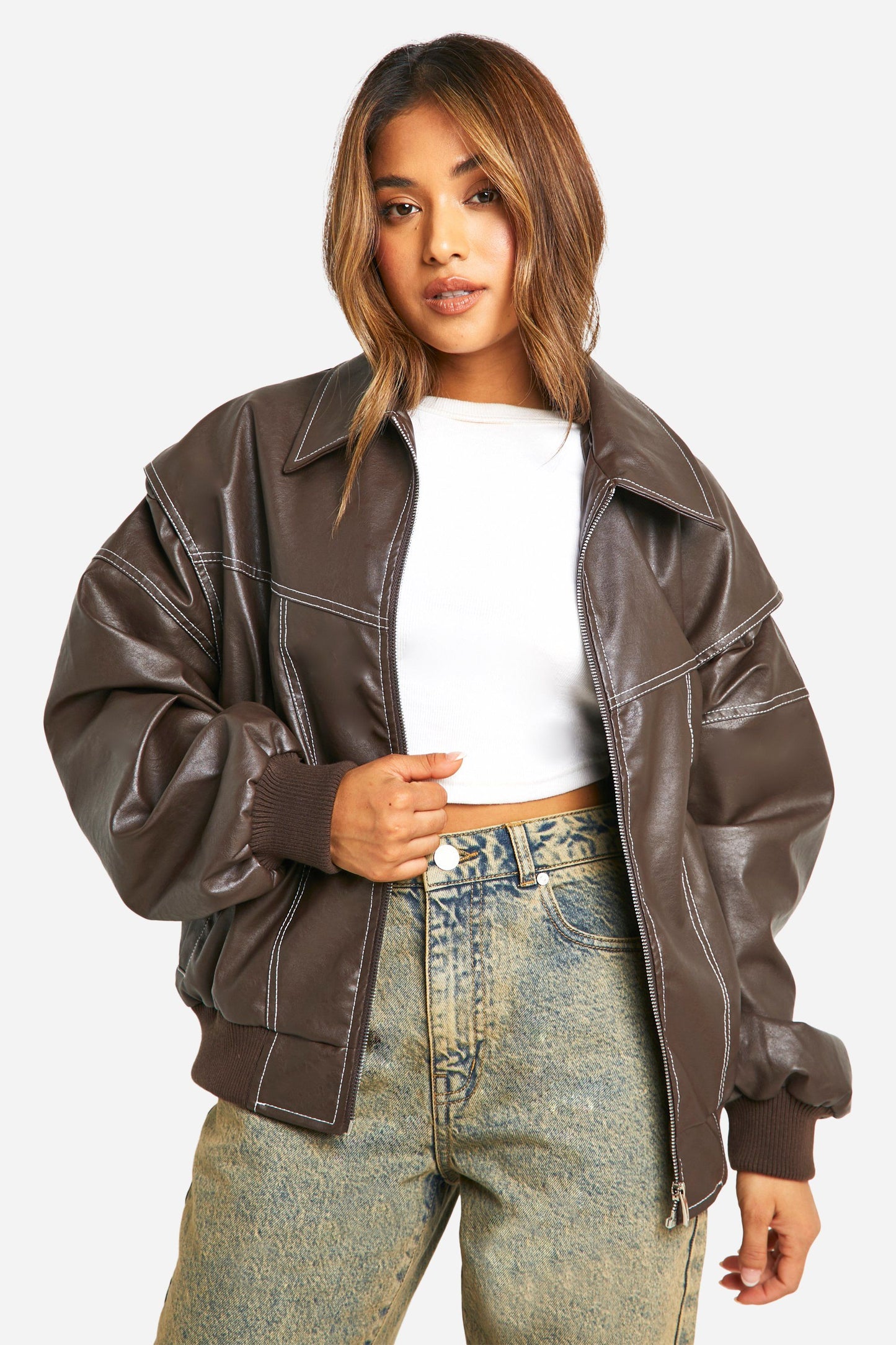 Isabella - Klasyczna Kurtka Bomber