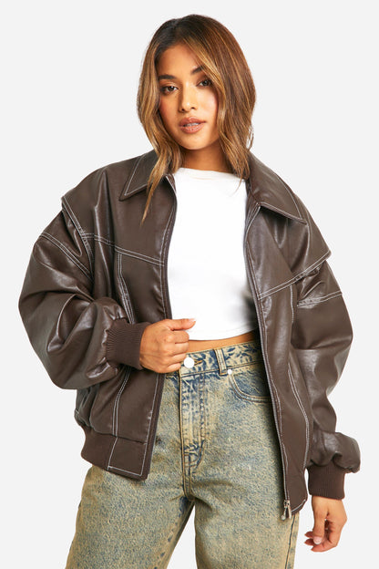Isabella - Klasyczna Kurtka Bomber
