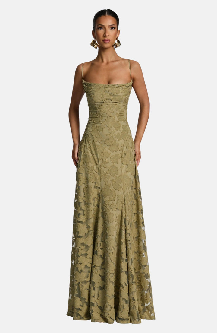 Alicja - Elegancka sukienka maxi
