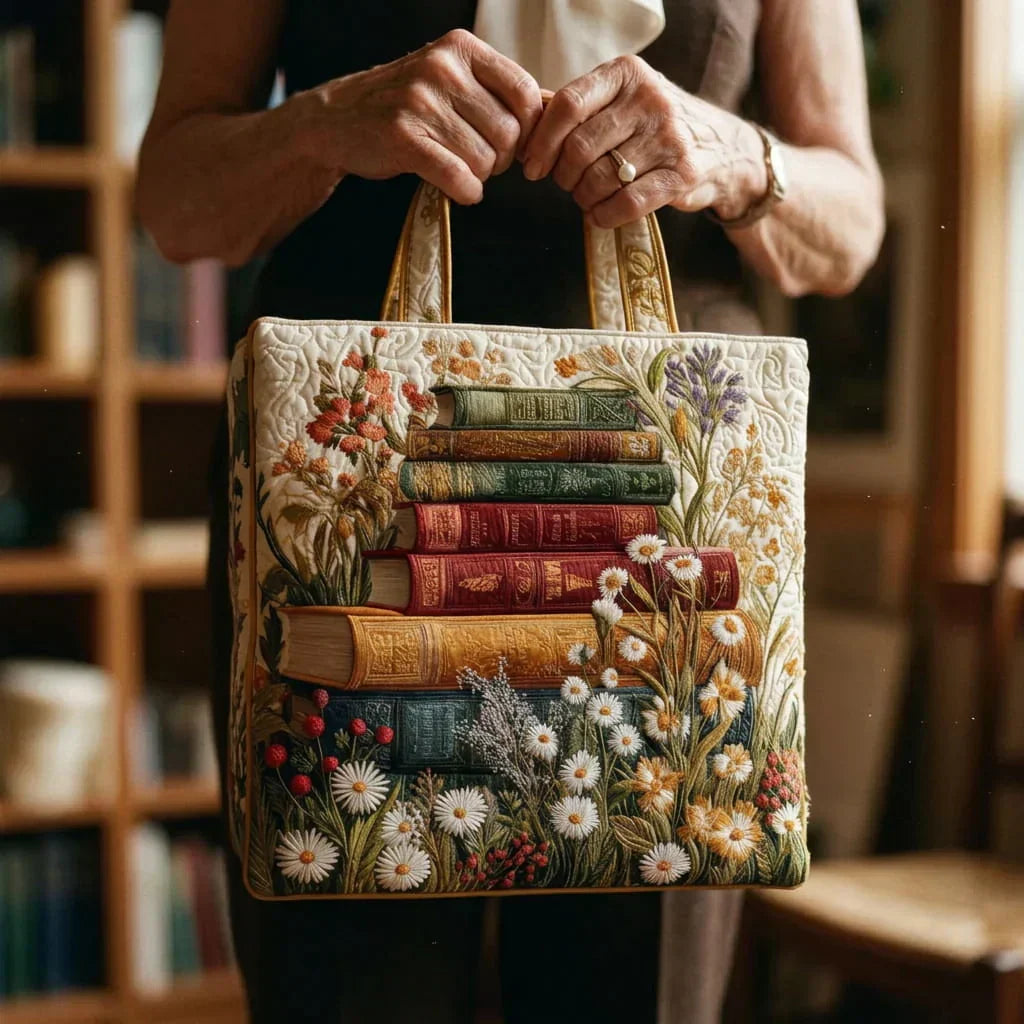 Torba Kiltowana Artisanal - Wzór Kwiatowy