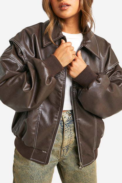 Isabella - Klasyczna Kurtka Bomber