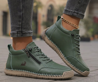 Mila – Wygodne ortopedyczne sneakersy z zamkiem błyskawicznym