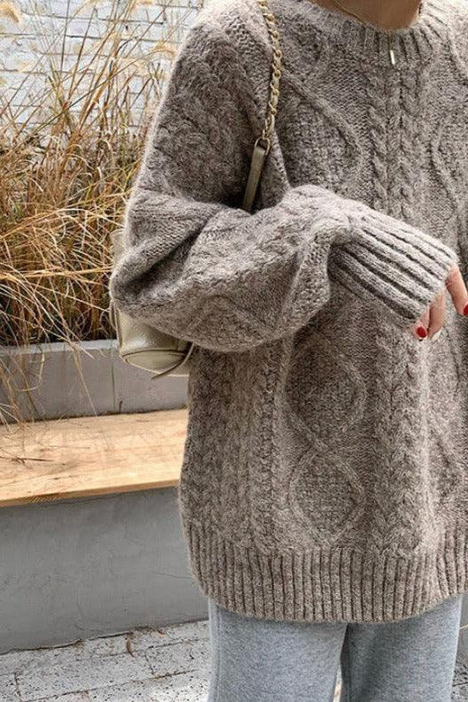 Olive a Bette's - Sweter wędkarski